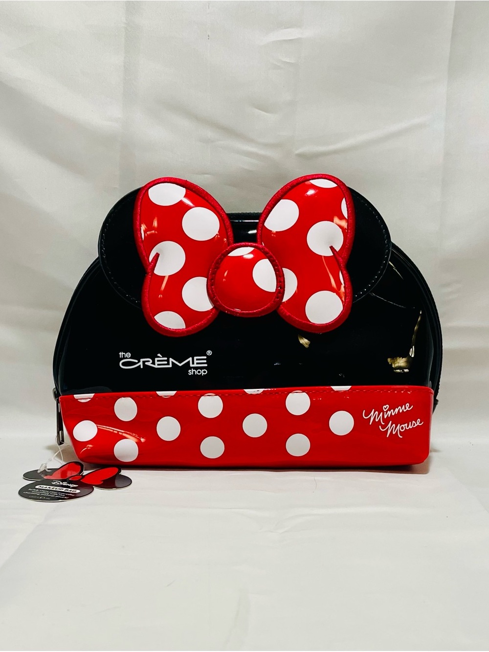 Crème Shop x Disney Collaboration Minnie Mouse Makeup Pouch🎀Limited Ed.🎀, NWT